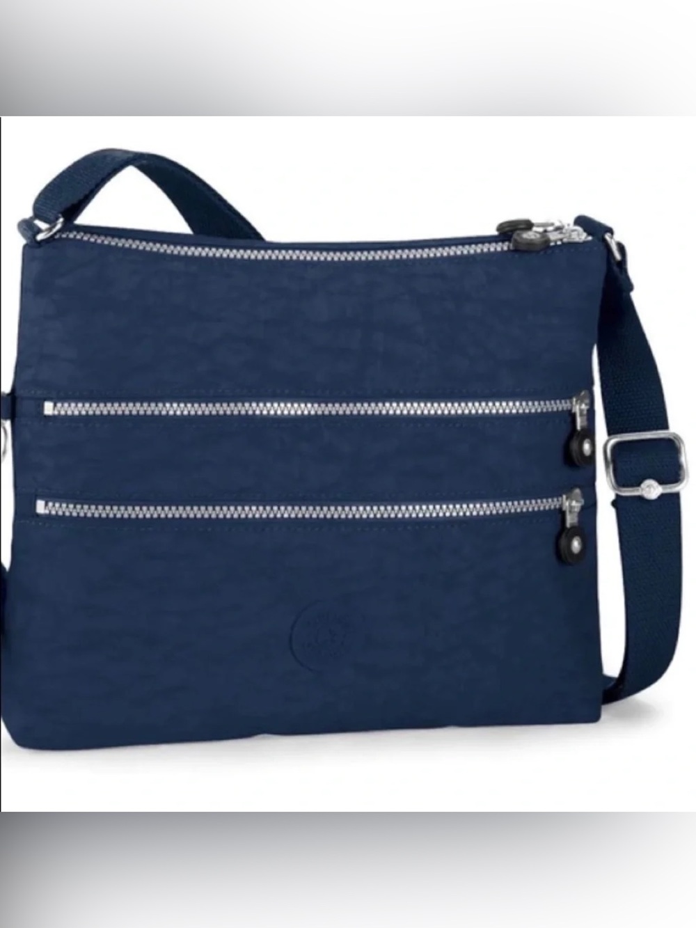 Kipling navy Alvar nylon crossbody purse